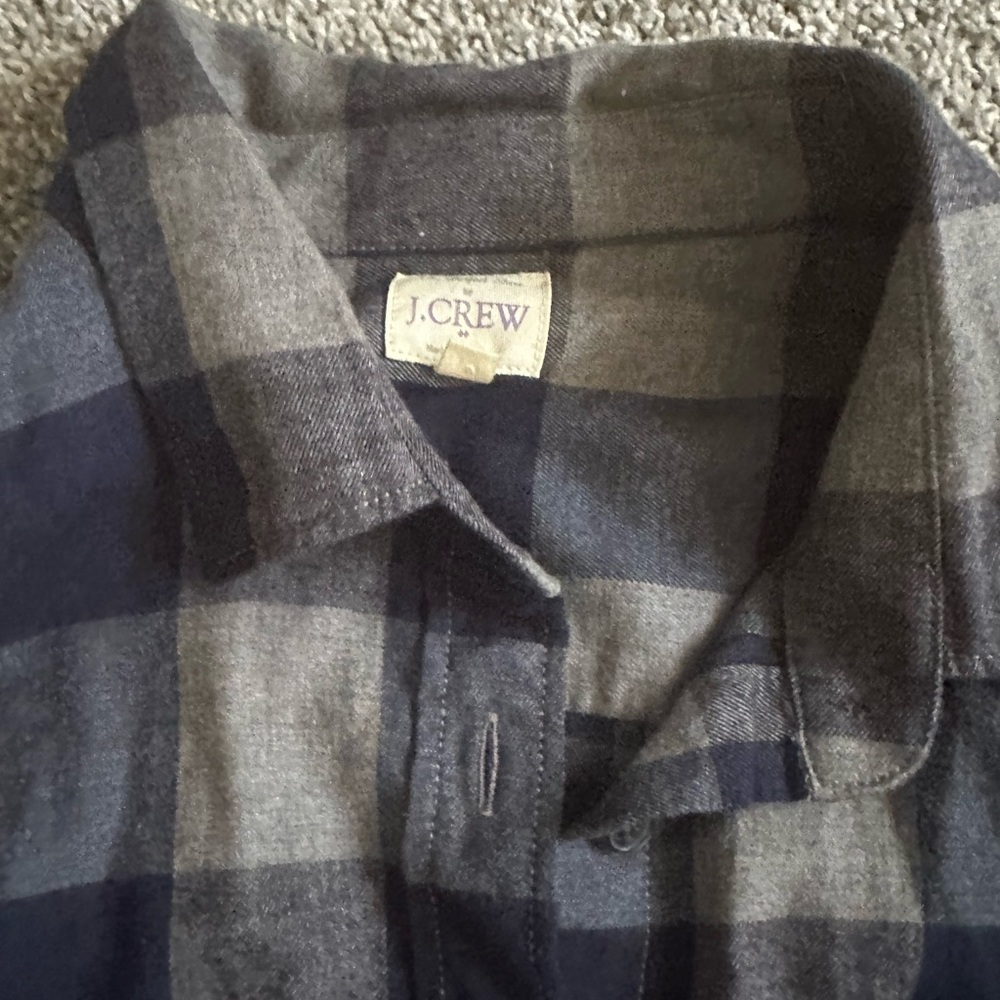 Jcrew- Plaid button down